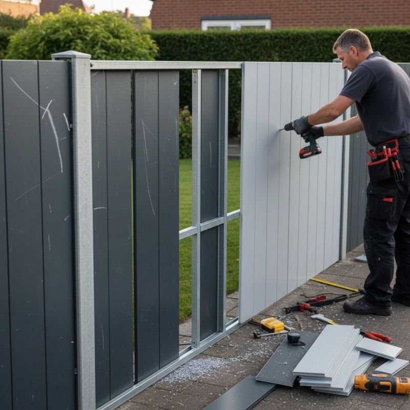 Residential Fence Painting Service