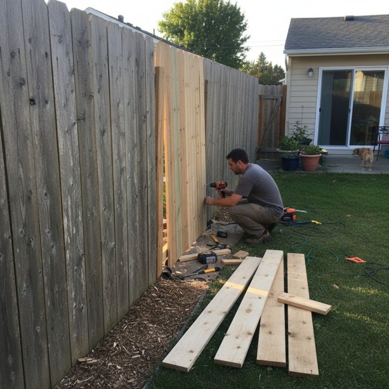Privacy Fence Painting