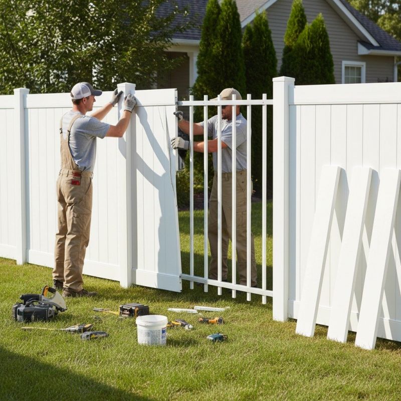 Privacy Fence Painting