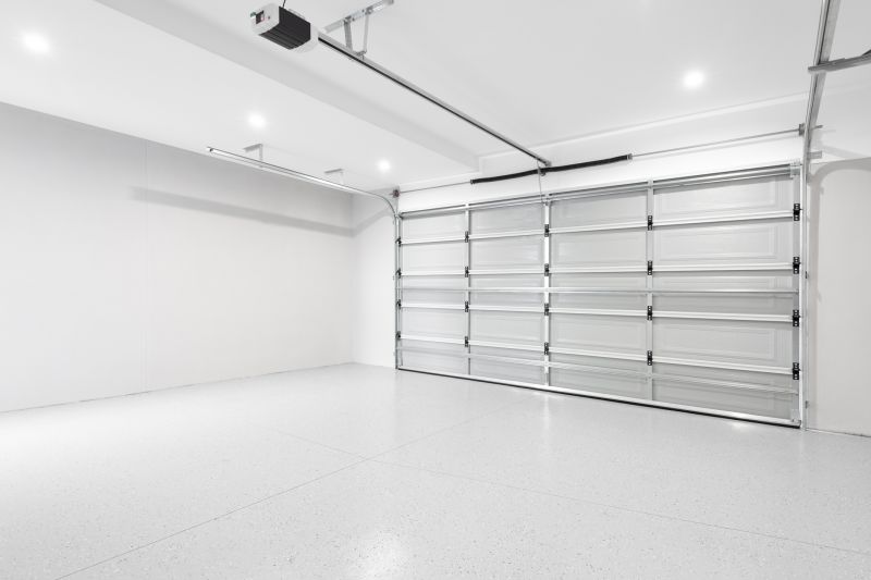 Garage door painting process