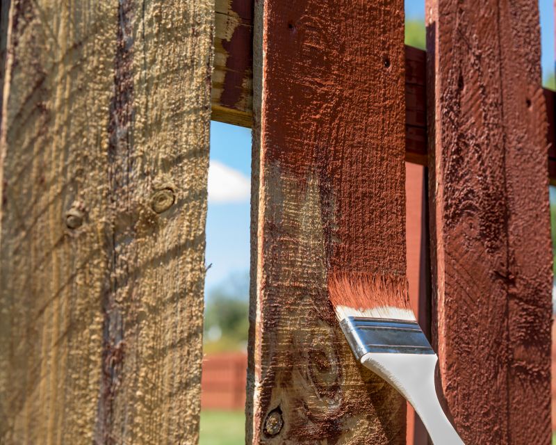 Privacy Fence Painting