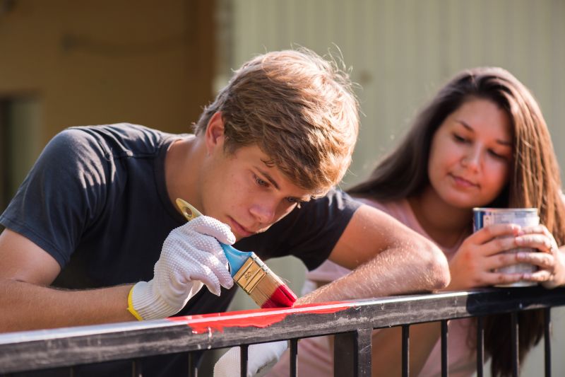 Privacy Fence Painting